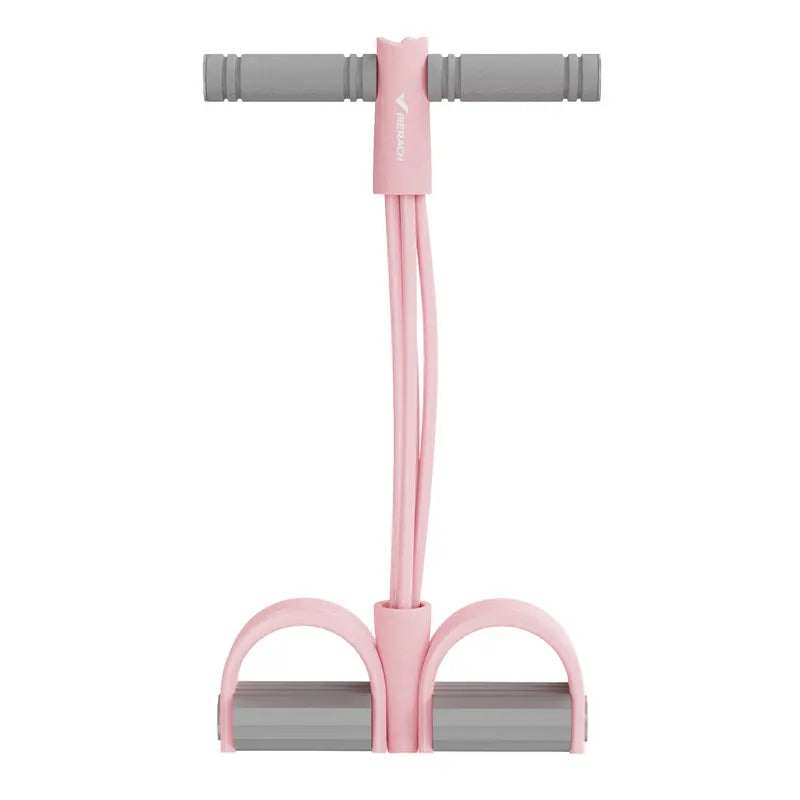 4-Tube Resistance Band Set with Pedal Puller