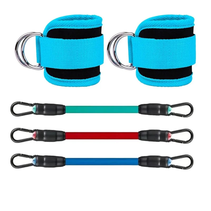 Ankle Strap Resistance Bands for Gym & Home Workouts