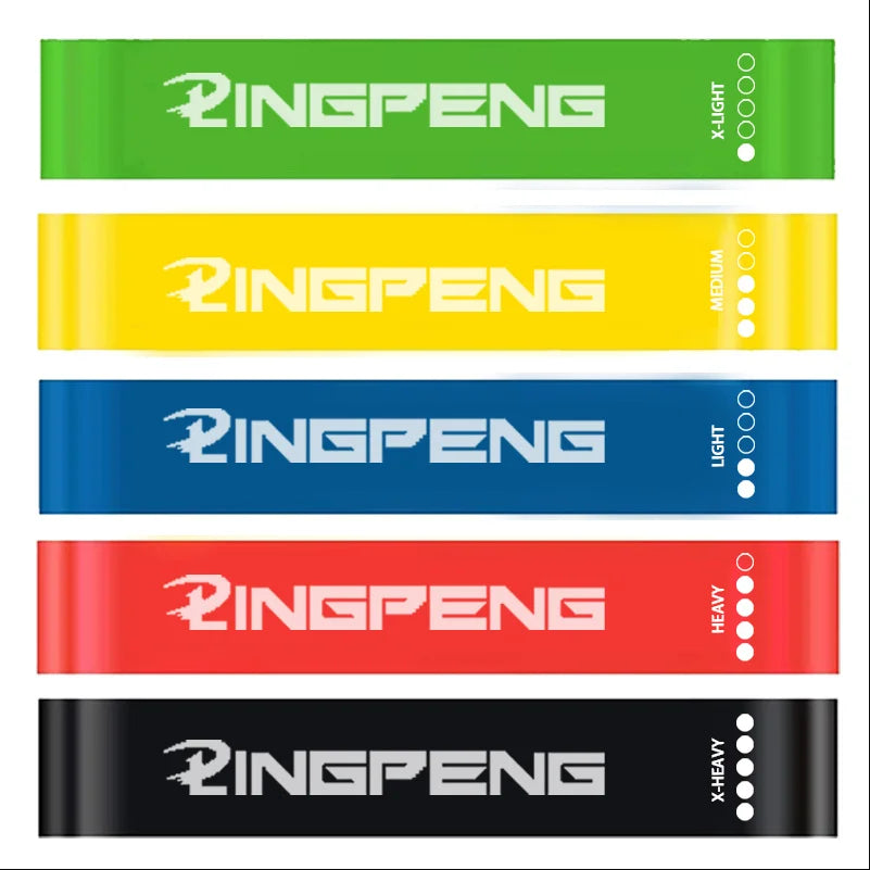 Latex Loop Resistance Bands for Legs, Hips & Yoga