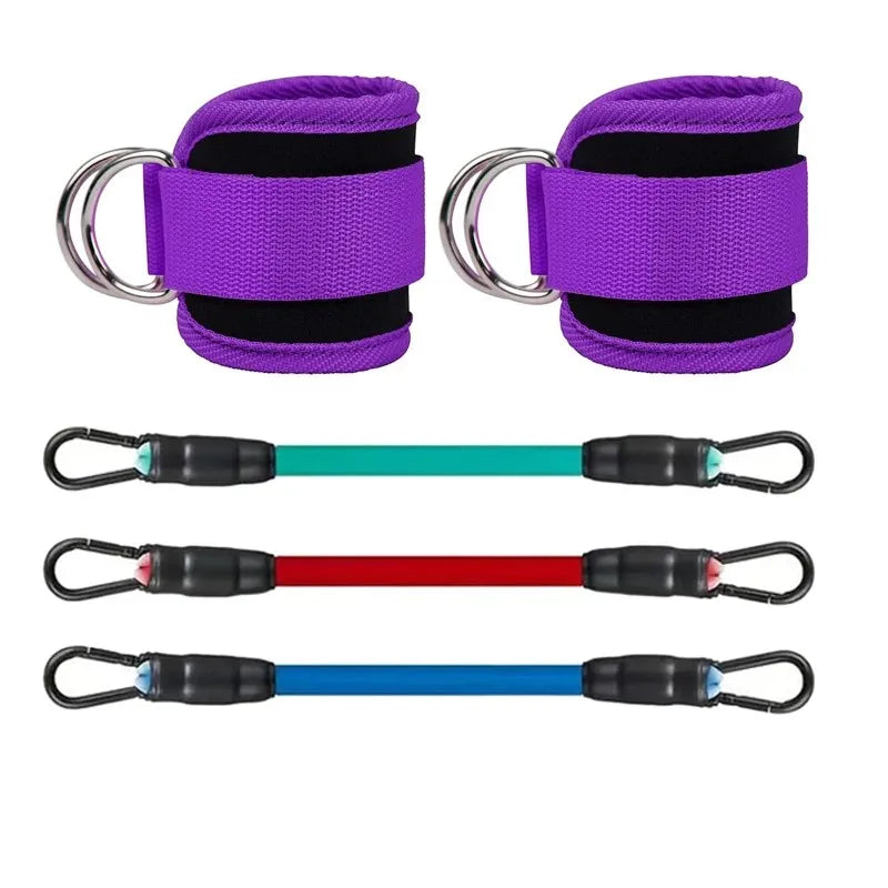 Ankle Strap Resistance Bands for Gym & Home Workouts